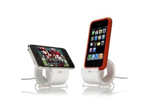 Un dock iPhone tout en rondeur...