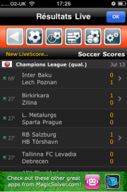 La DOUBLE app gratuite [1/2] du 14 juillet est Euro Football, parfait pour suivre toute l’actu du foot en Europe – GRATUIT pour fêter son lancement