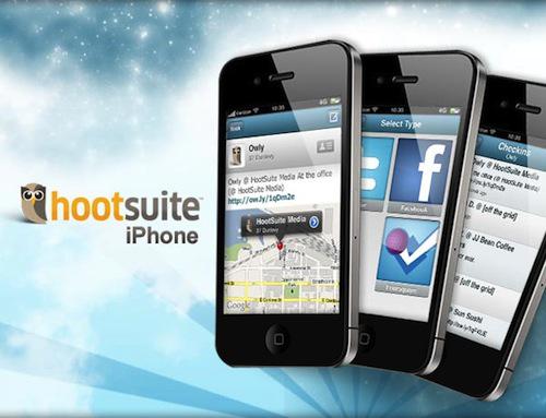 iphone foursquare web v04 HootSuite ajoute des outils de CRM et intègre Foursquare à son application iPhone