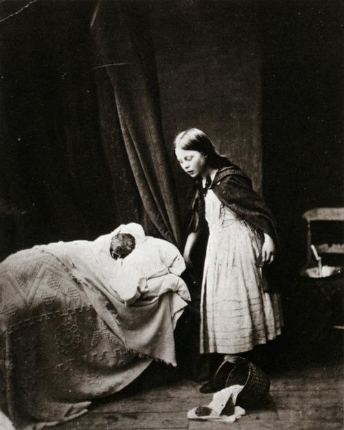 Ça marche aussi en noir et blanc, le Petit Chaperon...