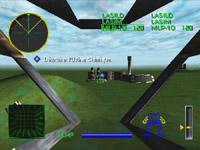 Screenshot de la version Playstation du jeu vidéo Mechwarrior 2