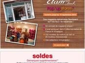 Email Marketing Etam lance pop'up stores