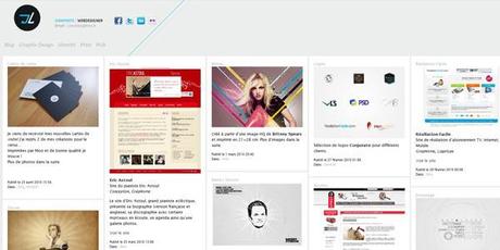 50 Portfolios de  Webdesigner Francais à suivre sur Twitter