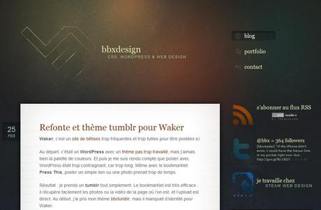 50 Portfolios de  Webdesigner Francais à suivre sur Twitter