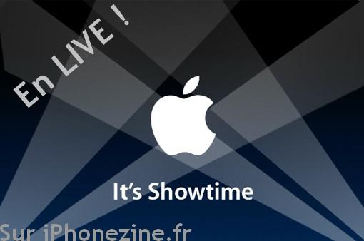 Suivez en Live la conférence de presse d’Apple sur l’iPhone 4 sur iPhonezine !