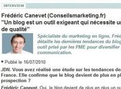 Interview ConseilsMarketing.fr JournalDuNet.com