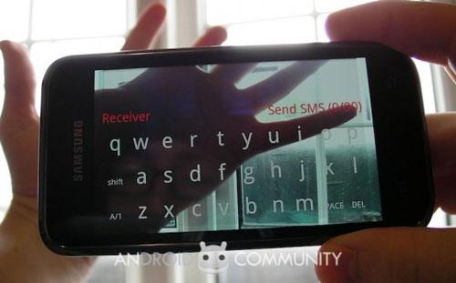 Application Road sms de Samsung
