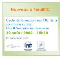 Cycle de formation de la commune rurale