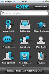 Nouvelle application Qype sur iPhone