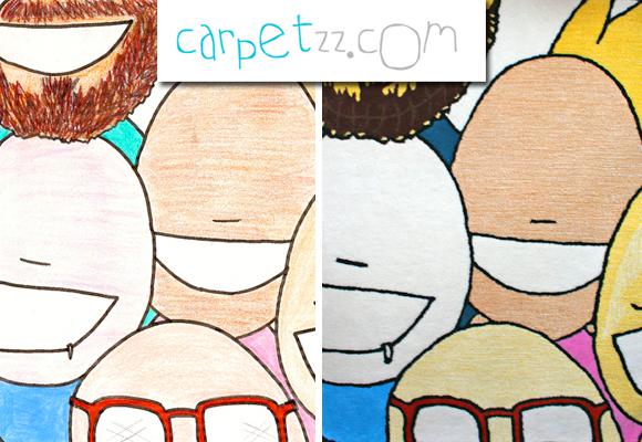 CARPETZZ // from drawing to rug