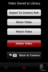 Capture vidéo sur iPhone 3G et iOS4