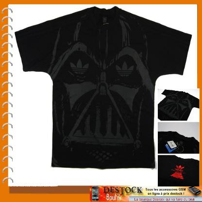 T-Shirt Adidas Star Wars Dark Vador Noir