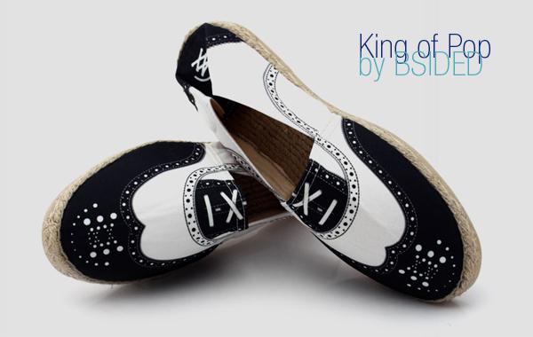 espadrilles king of pop by bsided