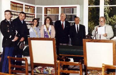 ... LE PUY-NOTRE-DAMEinauguration de la mairieJUILLET 198...