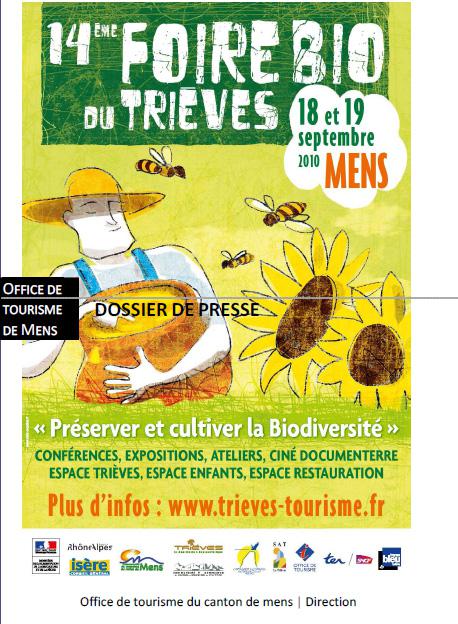 Mens : 14ème Foire Bio du Trièves