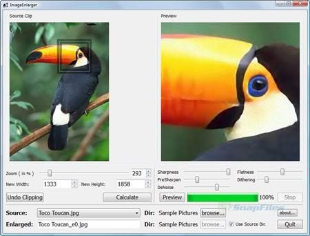 ImageEnlarger1 Agrandir une image ou une photo sans perdre de qualité