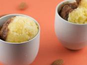 Sorbet doux-tonique l’orange lait d’amande, Sauce Muscovado