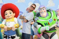 Matt Pokora, Jessie et Buzz à l'Avant-première de Toy Story 3 à Disneyland Paris