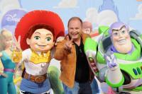 Cauet à l'Avant-première de Toy Story 3 à Disneyland Paris