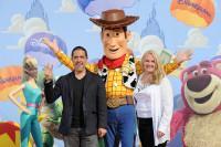 Darla K.Anderson, la productrice et Lee Unkrich, le réalisateur à l'Avant-première de Toy Story 3 à Disneyland Paris