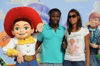 Peguy Luyindula à l'Avant-première de Toy Story 3 à Disneyland Paris