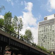 La High Line, le premier parc suspendu  de New York.