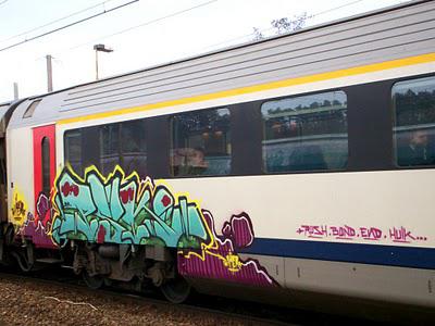 rush bond end hulk graffiti art