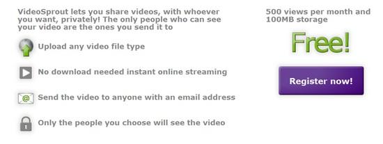 videosprout Envoyer des vidéos privées à vos amis et proches avec VideoSprout