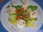 Oeufs mimosa sans mayonnaise