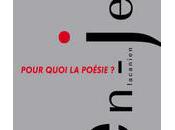 Pourquoi poésie