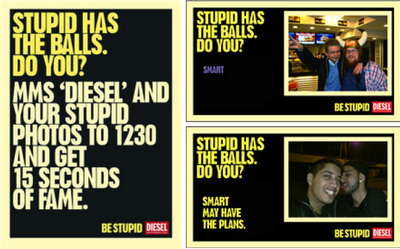 Diesel Be Stupid: 15 seconds of Fame