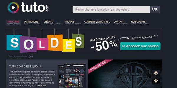 Le BlogDuWebdesign devient affilié à Tuto.com !