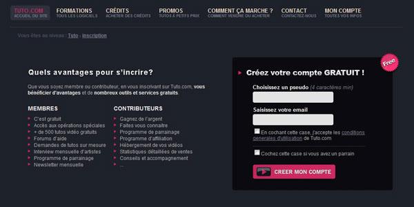 Le BlogDuWebdesign devient affilié à Tuto.com !