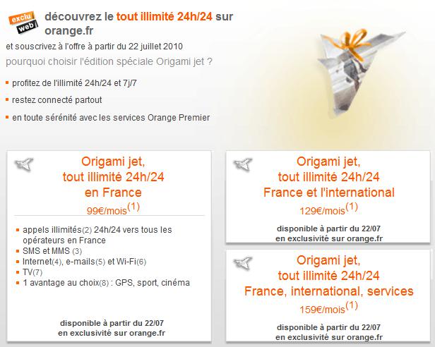 Orange officialise les tarifs des forfaits voix illimité