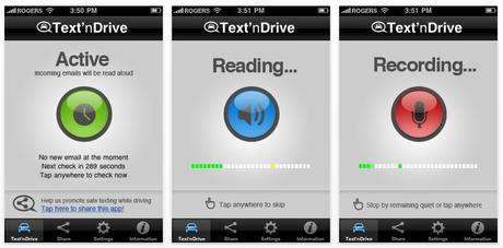 Lire et répondre aux e-mails/SMS en conduisant sans lever les mains du volant...