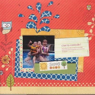 Deux petites pages estivales...