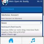 My Open Air Buddy – Les festivals de suisse sur votre Smartphone Android