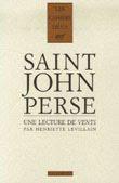 Saint-John Perse, Une lecture de Vents
