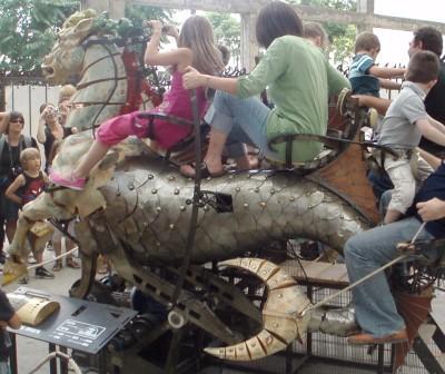 Sous le signe de la mer, tactile