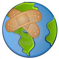 Un monde constellé de pansements adhésifs