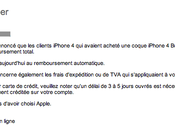 Bumper pour iPhone Apple rembourse déjà!