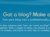 Faites livre votre blog Blogger imprimez