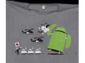 Andy versus Apple Tee-Shirt Android