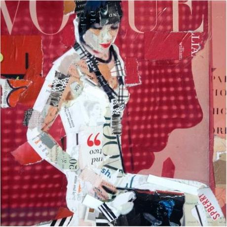 Vogue En Mode Collage Par Derek Gores