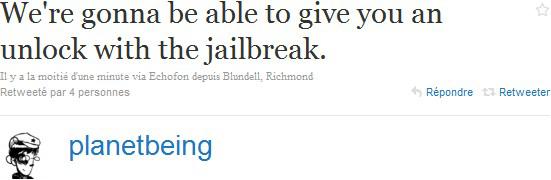 Jailbreak iPhone 4 : Planetbeing affirme le désimlock prévu à temps