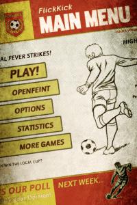 TEST Flick Kick Football iPhone : Flick & Shoot !