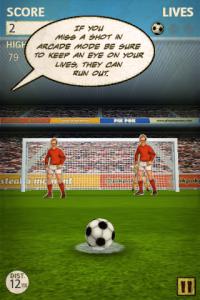 TEST Flick Kick Football iPhone : Flick & Shoot !