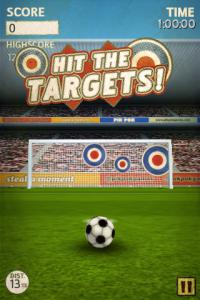 TEST Flick Kick Football iPhone : Flick & Shoot !