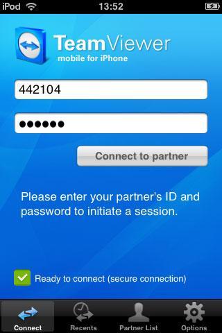 L’application iPhone du jour #2 : TeamViewer Mobile !