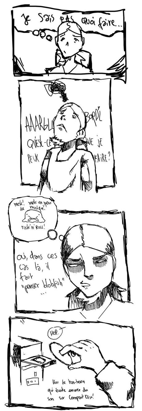 Si j'fais d'la musique c'est un p'tit peu pour m'échapper...